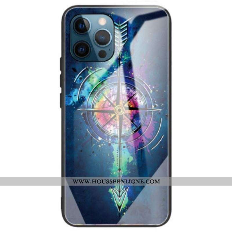 Coque iPhone 14 Pro Max Verre Trempé Flèche