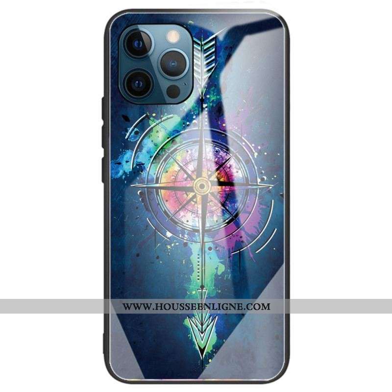 Coque iPhone 14 Pro Max Verre Trempé Flèche