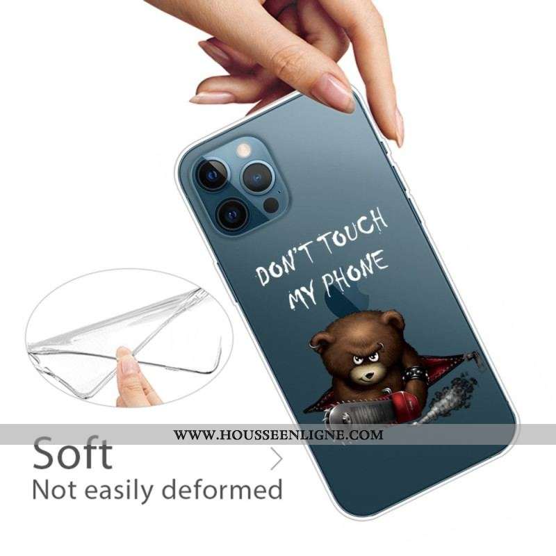 Coque iPhone 14 Pro Ours Dangereux