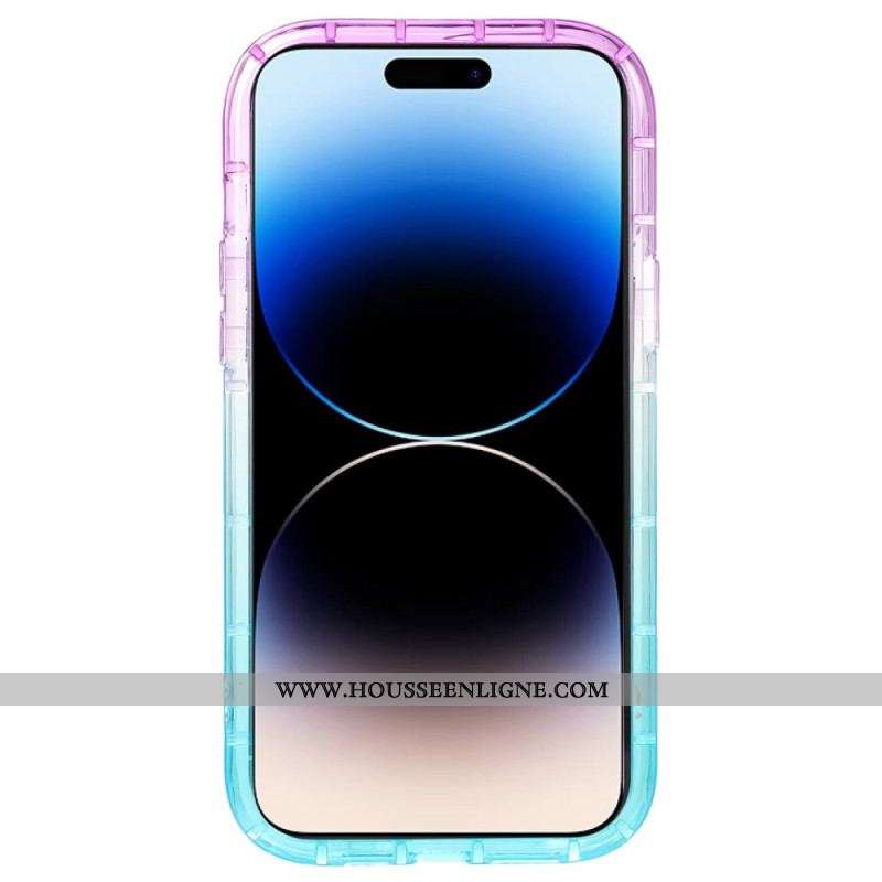 Coque iPhone 14 Pro Renforcée Gradient Color