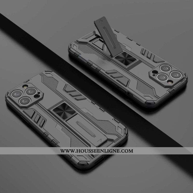 Coque iPhone 14 Pro Support Amovible Vertical et Horizontal