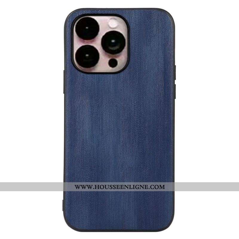 Coque iPhone 14 Pro Texture Cuir