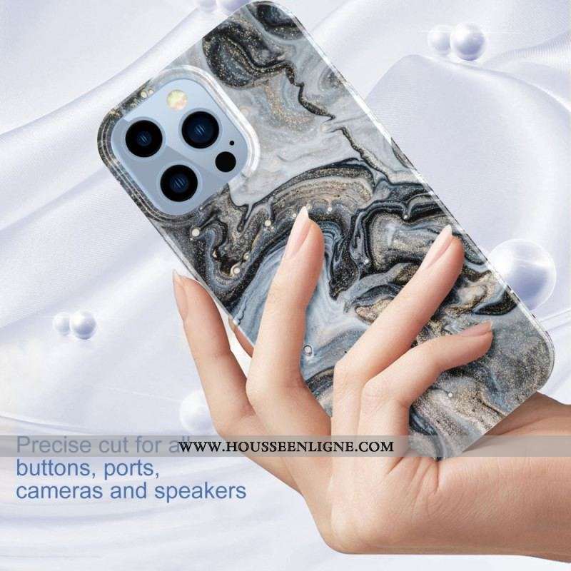 Coque iPhone 14 Pro Unique Marbre