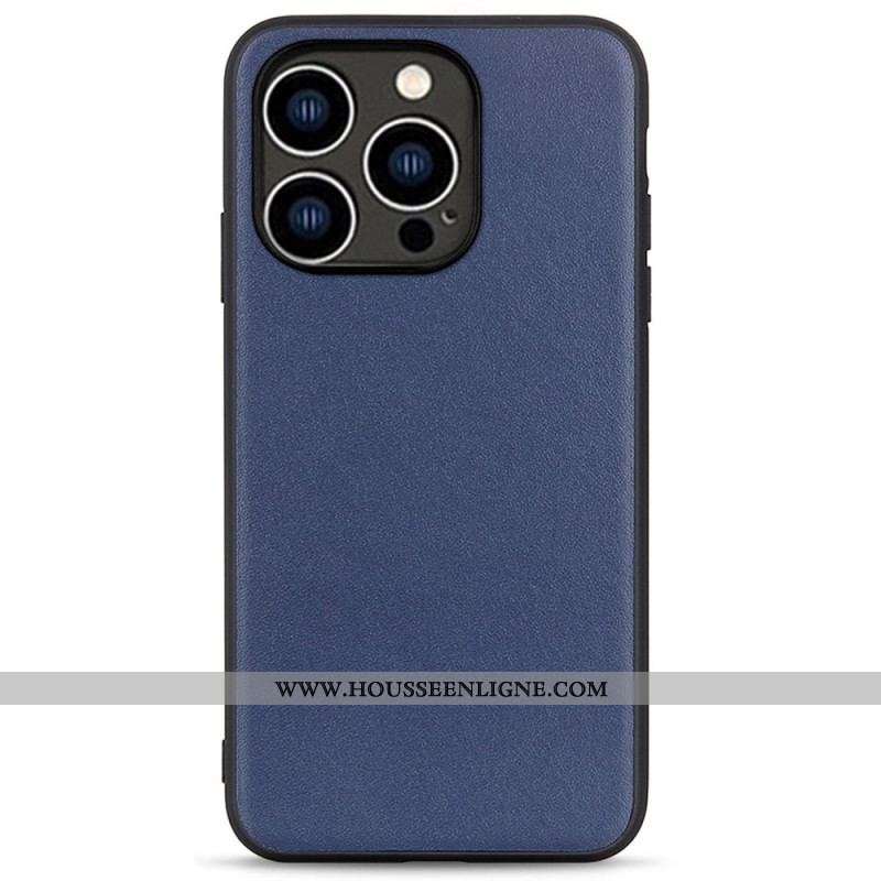 Coque iPhone 14 Pro Véritable Cuir