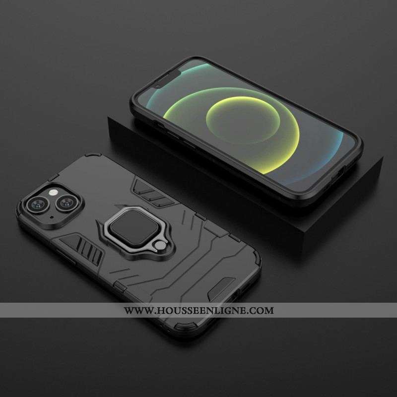 Coque iPhone 14 Ring Résistante