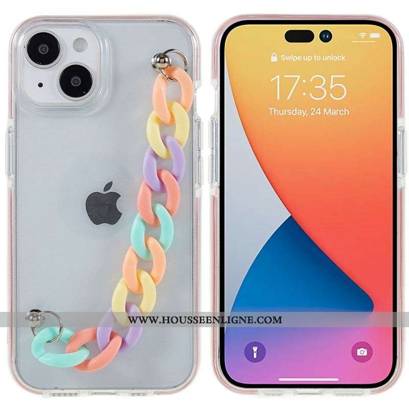 Coque iPhone 14 Silicone Bracelet