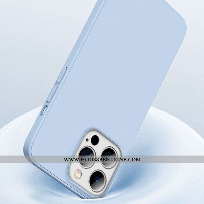 Coque iPhone 14 Silicone Luxe