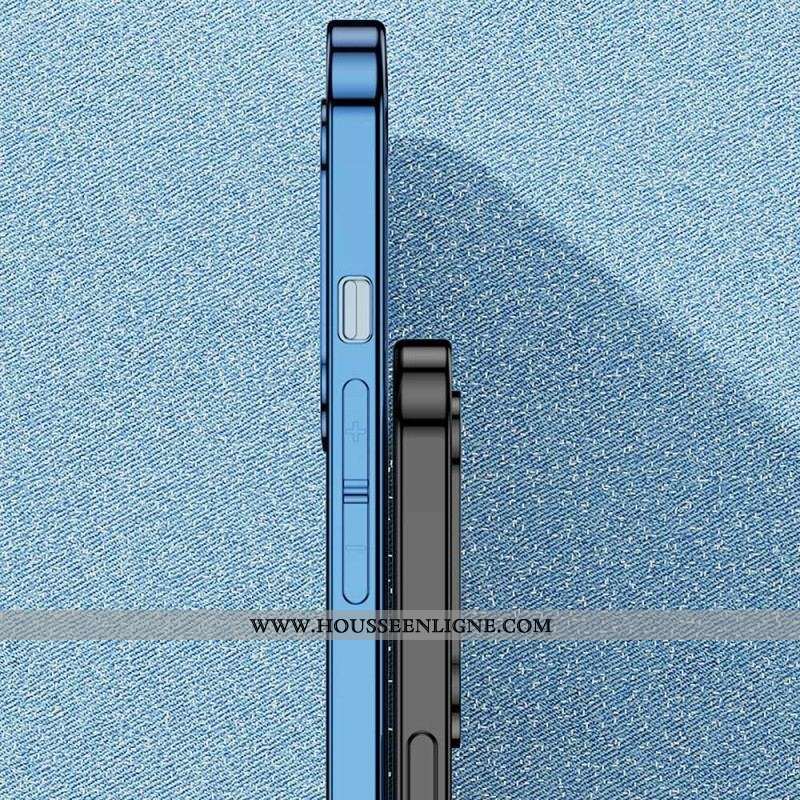 Coque iPhone 14 Simili Cuir Compatible Magsafe
