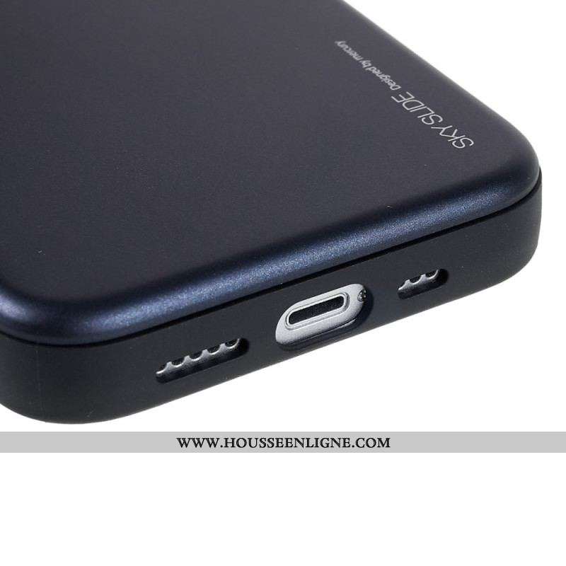 Coque iPhone 14 Sky Series Mercury Goospery