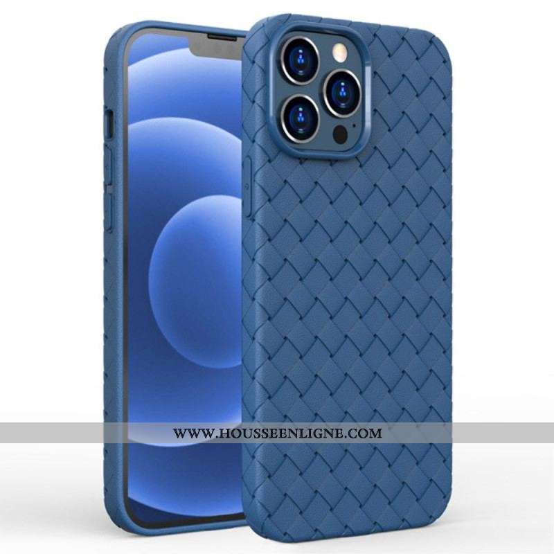 Coque iPhone 14 Tissée
