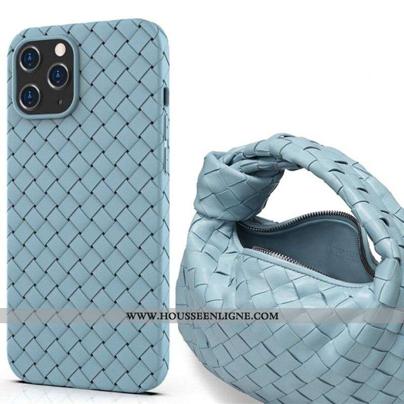 Coque iPhone 14 Tissée