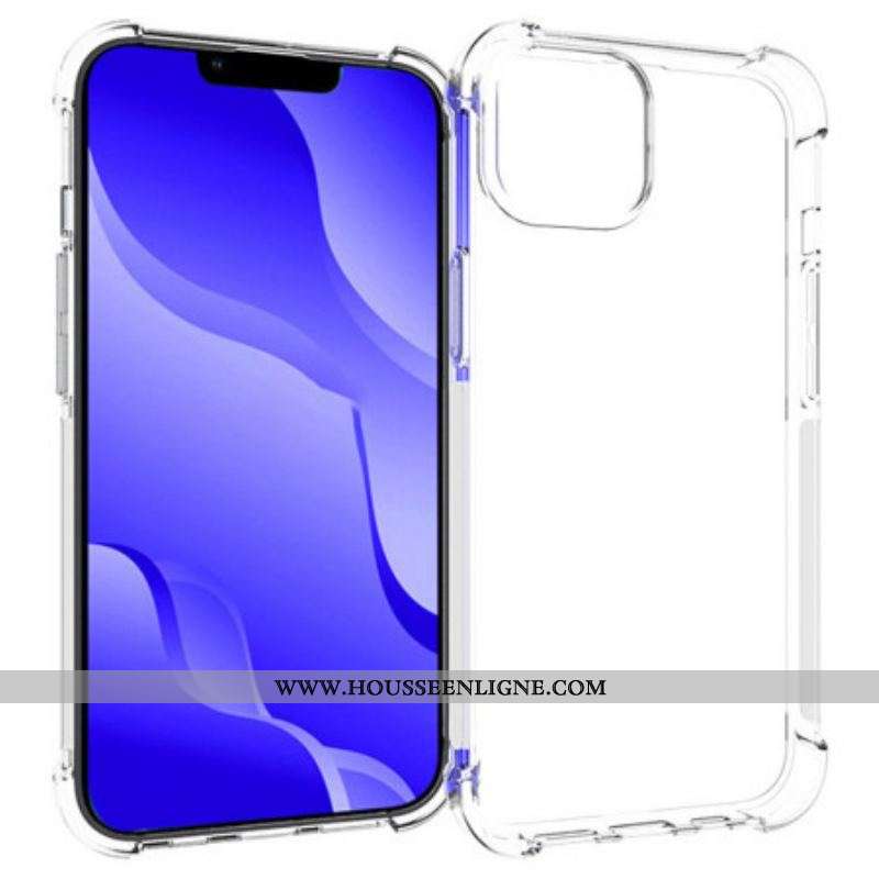 Coque iPhone 14 Transparente Coins Renforcés