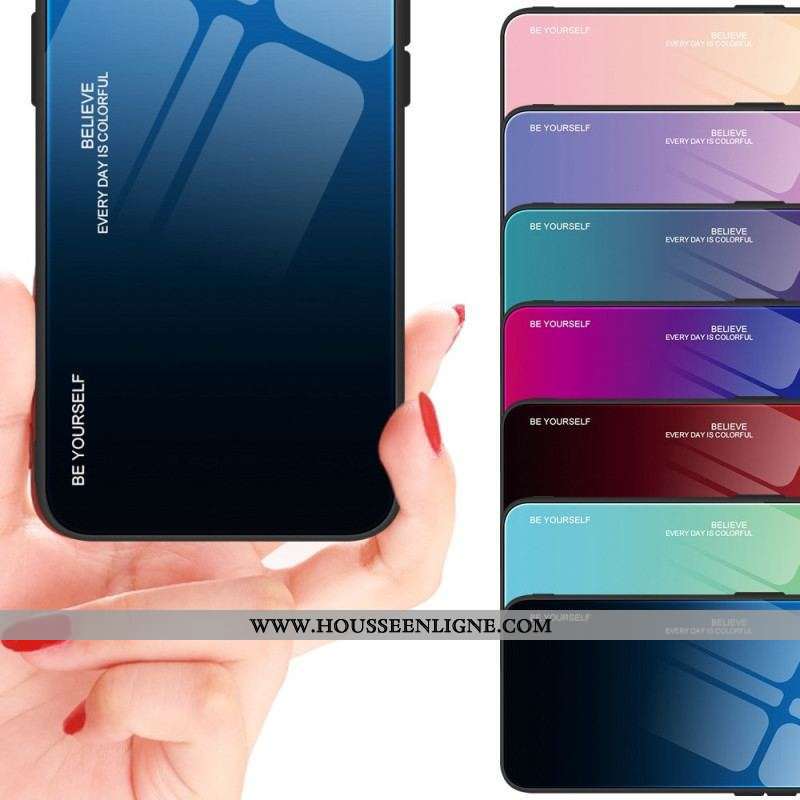 Coque iPhone 14 Verre Trempé Be Yourself