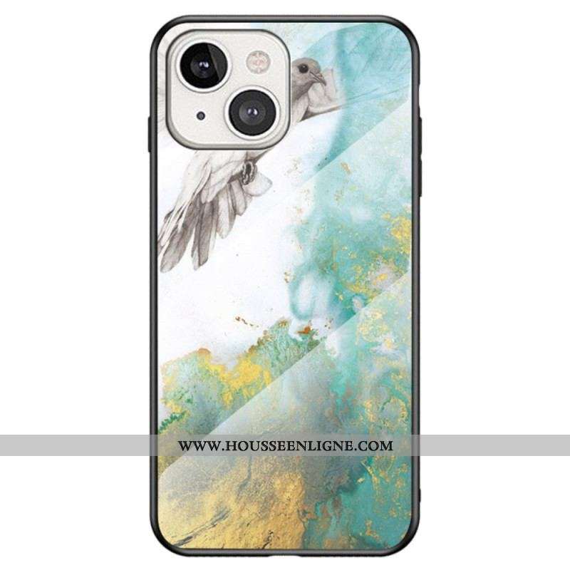 Coque iPhone 14 Verre Trempé Marbre