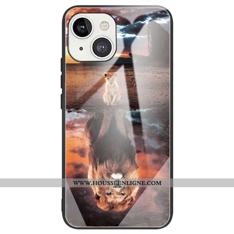 Coque iPhone 14 Verre Trempé Rêve de Chaton