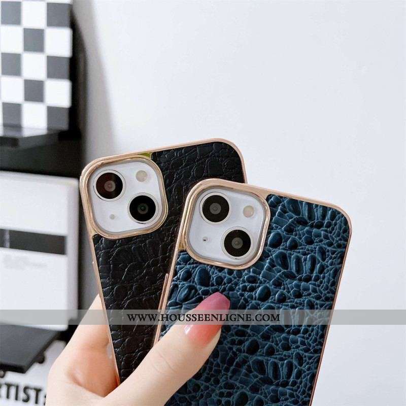 Coque iPhone 14 Véritable Cuir