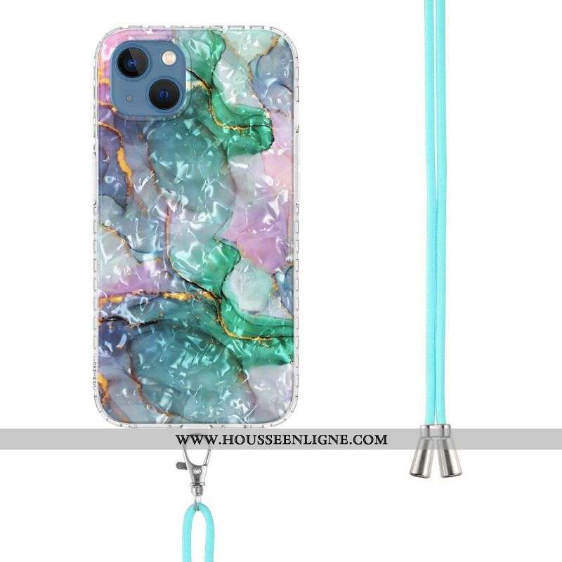 Coque iPhone 14 à Cordon Stylée