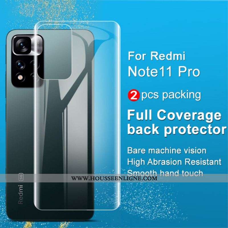 Film Protection Écran et Dos Xiaomi Redmi Note 11 Pro Plus 5G