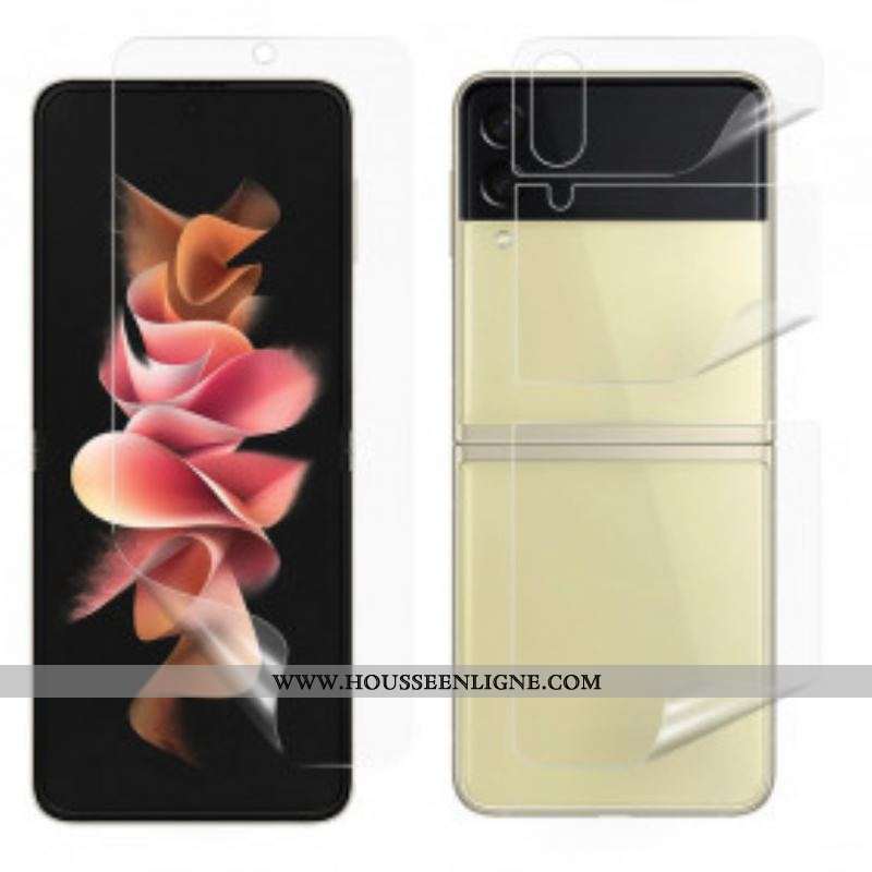 Film de protection écran et dos pour Samsung Galaxy Z Flip 3 5G