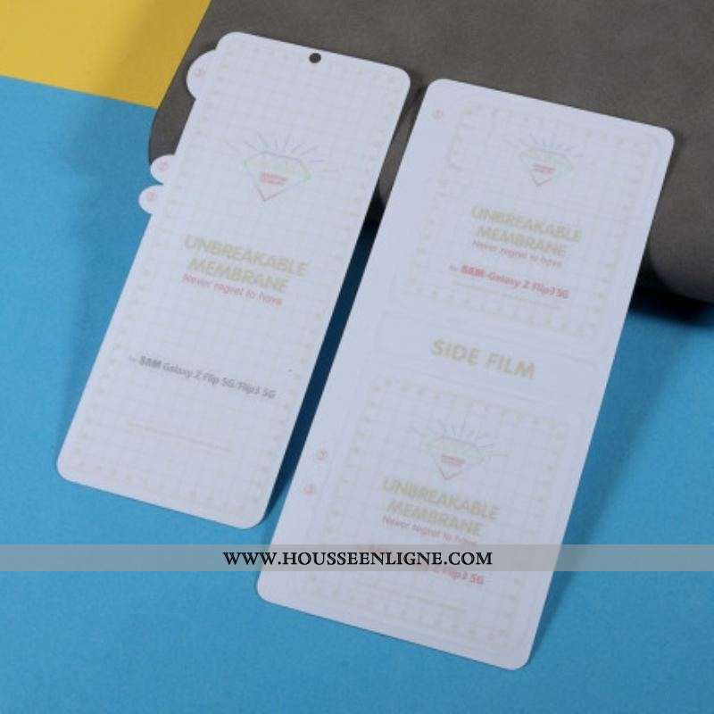 Film de protection écran et dos pour Samsung Galaxy Z Flip 3 5G