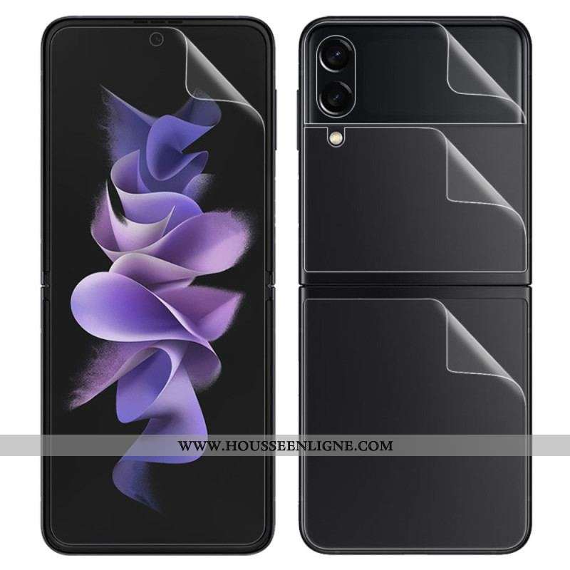 Film de protection écran et dos pour Samsung Galaxy Z Flip 4