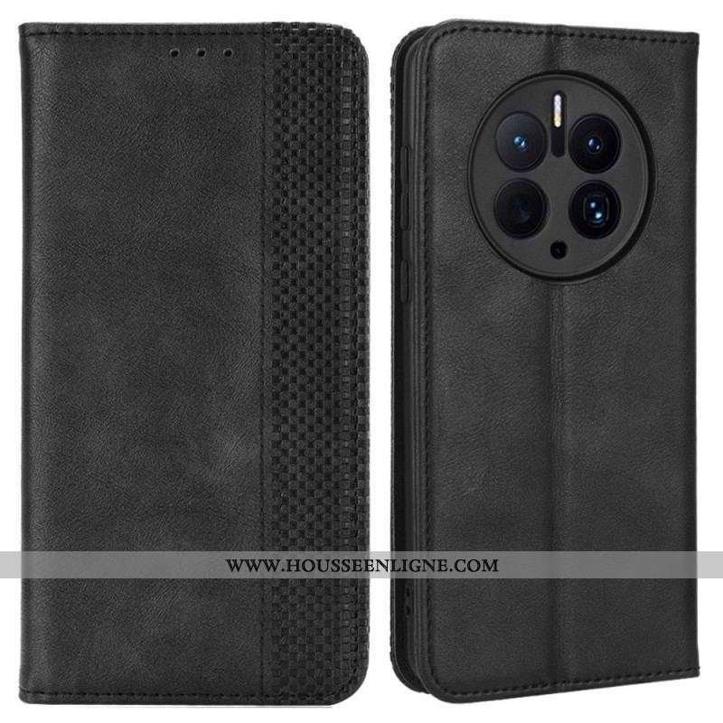 Flip Cover Huawei Mate 50 Pro Style Cuir Vintage