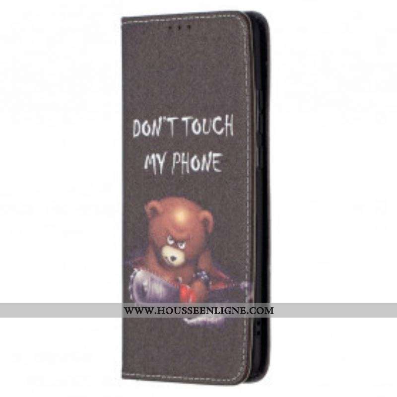 Flip Cover Huawei P50 Pro Ours Dangereux