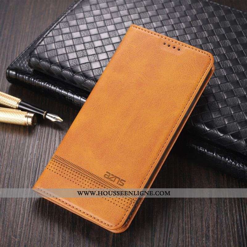 Flip Cover Huawei P50 Pro Style Cuir AZNS