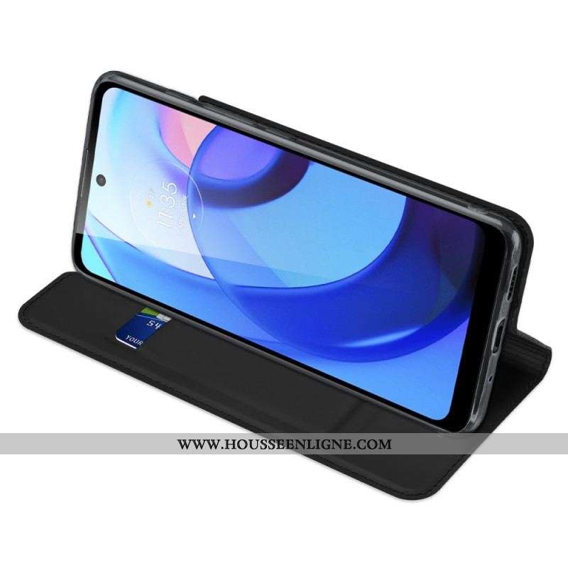 Flip Cover Moto E40 / E30 / E20 Skin Pro DUX DUCIS