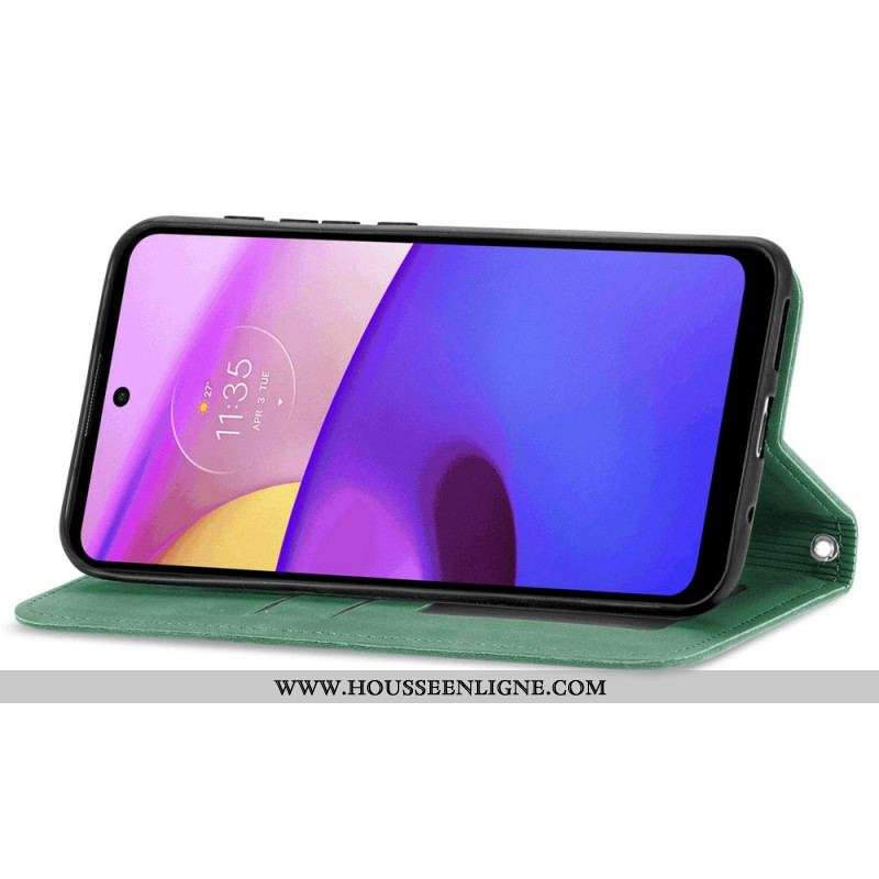 Flip Cover Moto E40 / E30 / E20 Skin-Touch Design