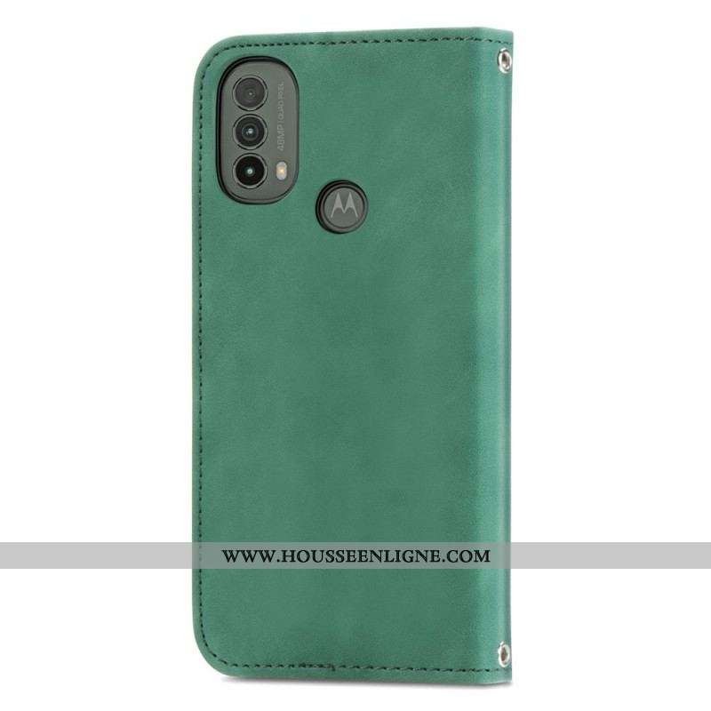 Flip Cover Moto E40 / E30 / E20 Skin-Touch Design
