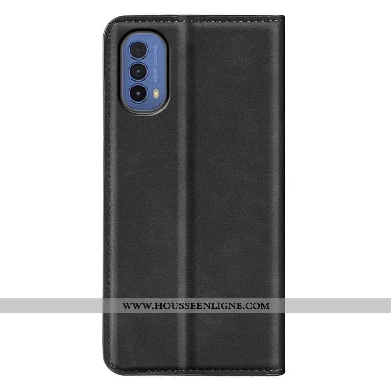 Flip Cover Moto E40 / E30 / E20 Skin-Touch Douceur