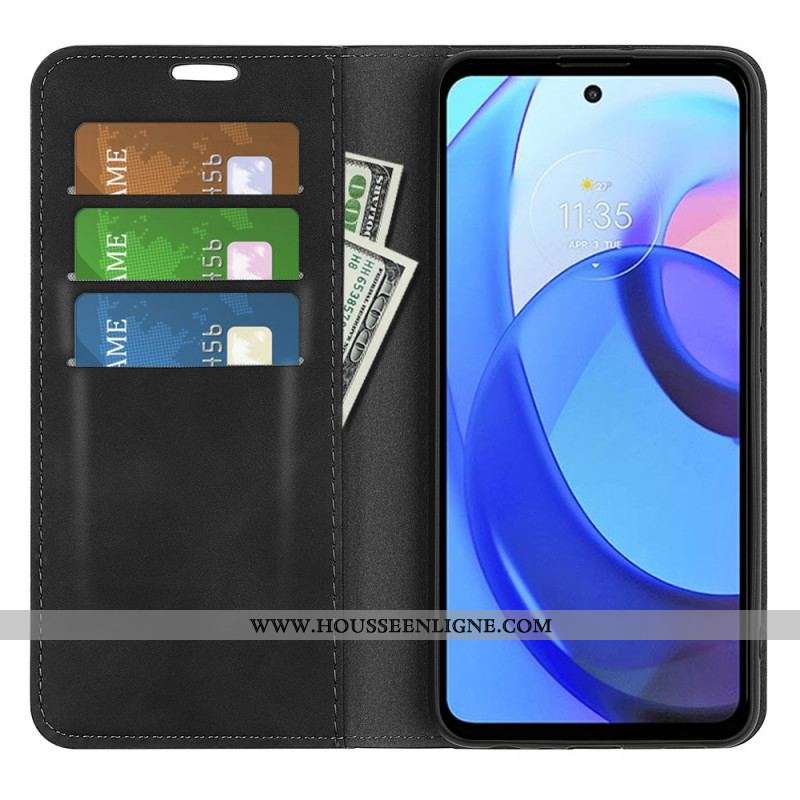 Flip Cover Moto E40 / E30 / E20 Skin-Touch Douceur