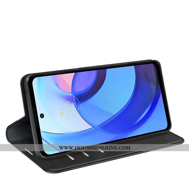 Flip Cover Moto E40 / E30 / E20 Skin-Touch Douceur