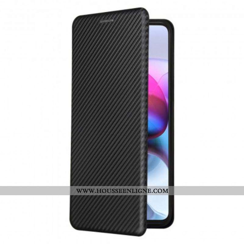 Flip Cover Moto G100 Silicone Carbone