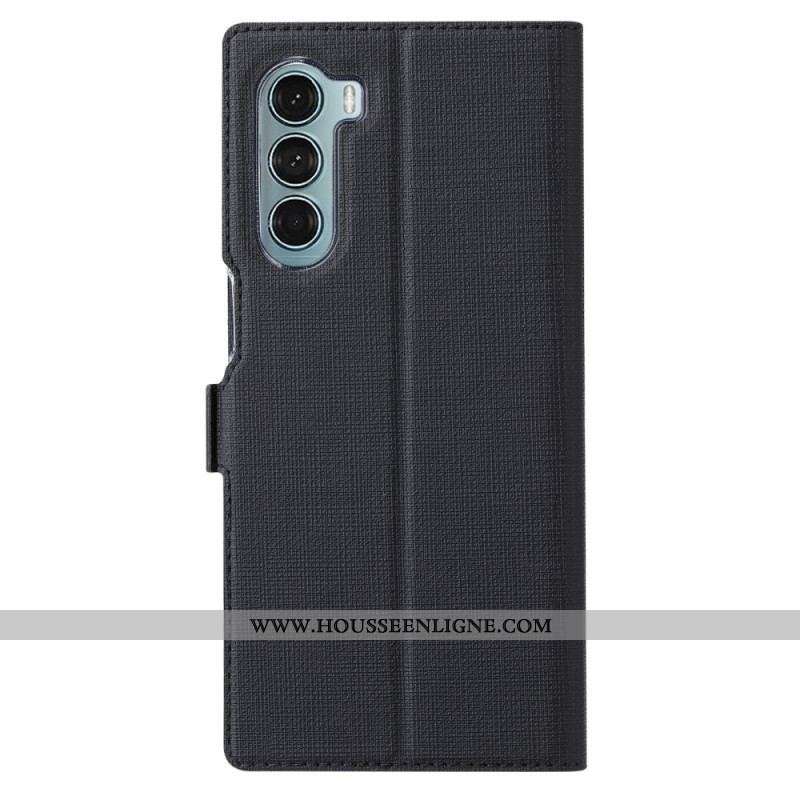 Flip Cover Moto G200 5G Texturée VILI DMX