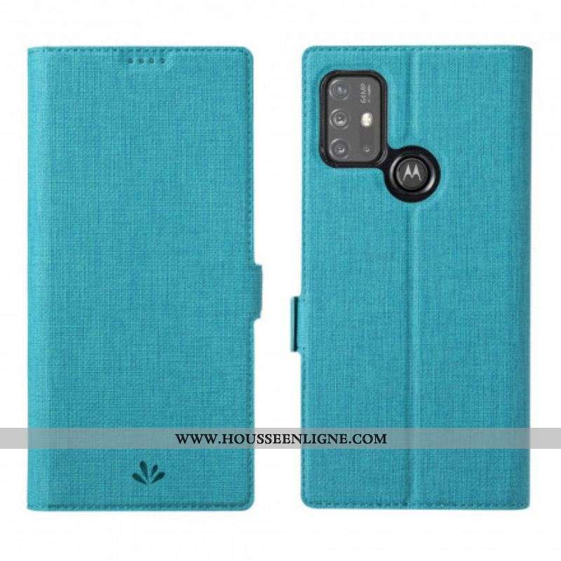 Flip Cover Moto G30 / Moto G10 Texturée VILI DMK