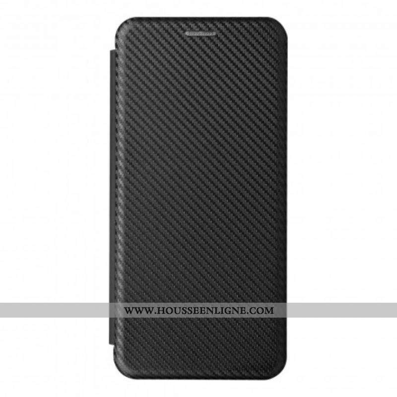 Flip Cover Moto G50 Silicone Carbone