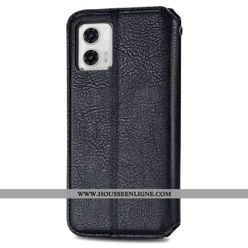 Flip Cover Moto G73 5G Motif 3D