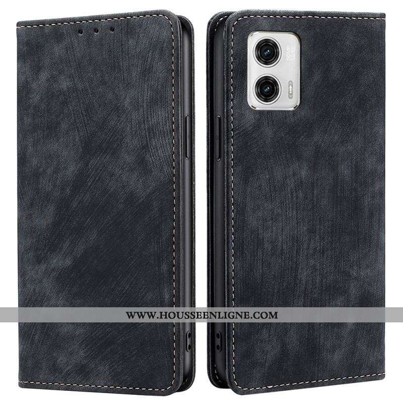 Flip Cover Moto G73 5G Rétro