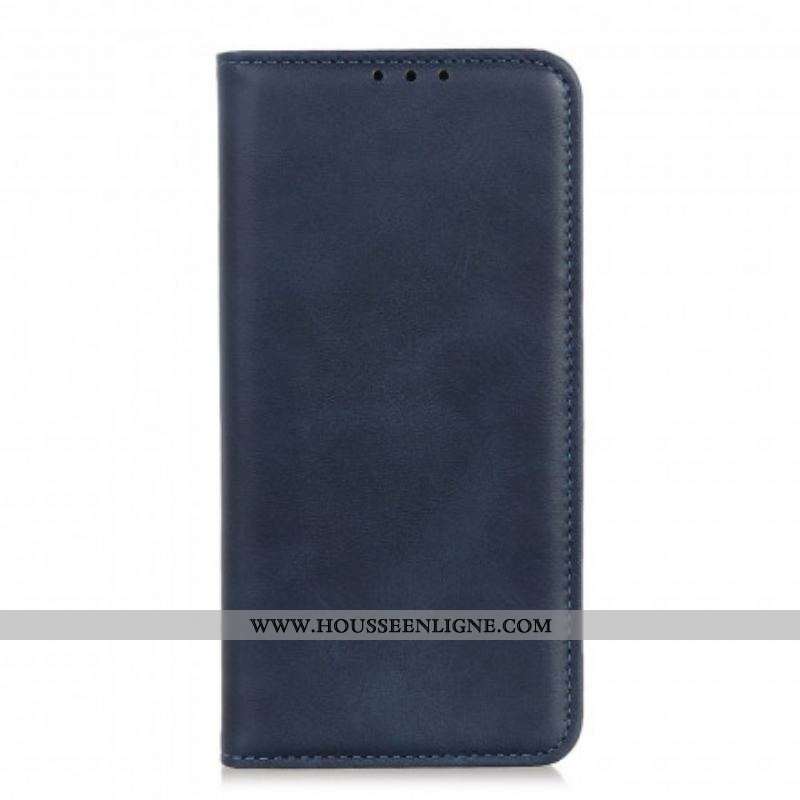 Flip Cover Motorola Edge 20 Cuir Fendu Design