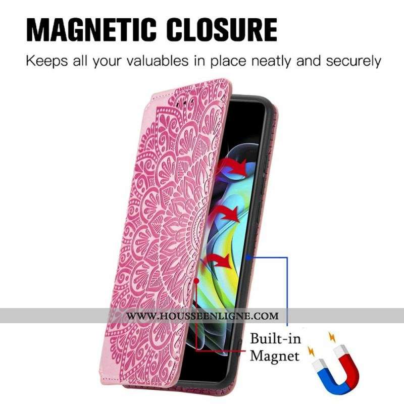 Flip Cover Motorola Edge 20 Flip Mandala
