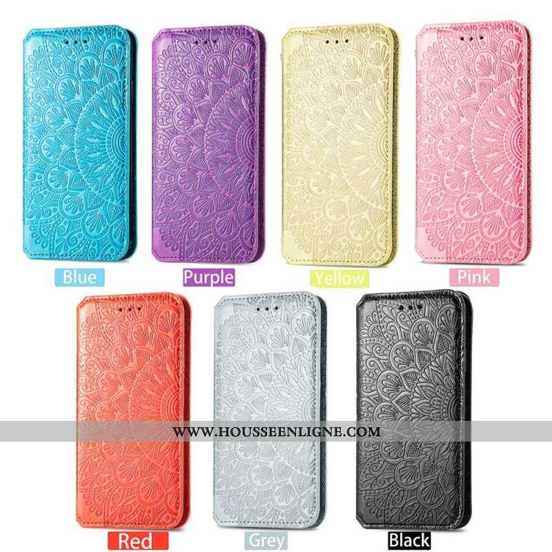 Flip Cover Motorola Edge 20 Flip Mandala