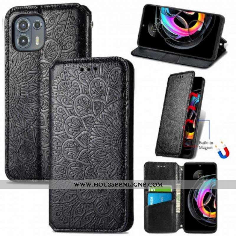Flip Cover Motorola Edge 20 Lite Mandala