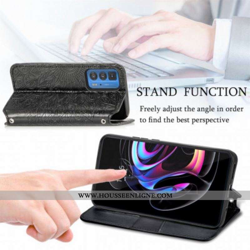 Flip Cover Motorola Edge 20 Pro Mandala