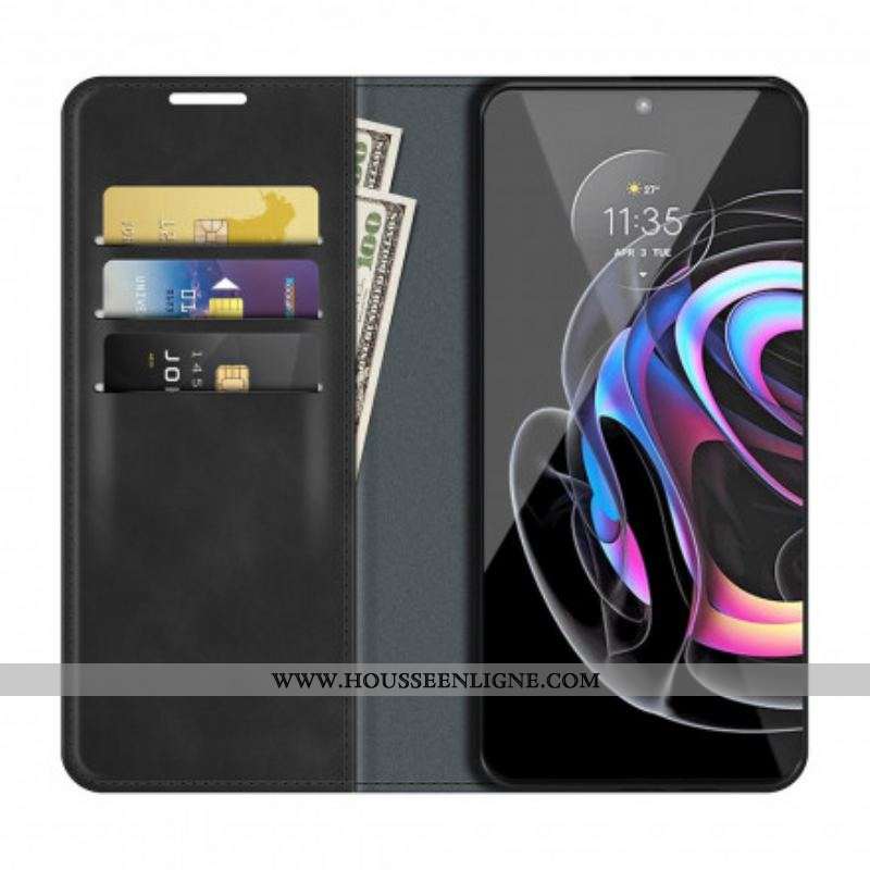 Flip Cover Motorola Edge 20 Pro Skin-Touch
