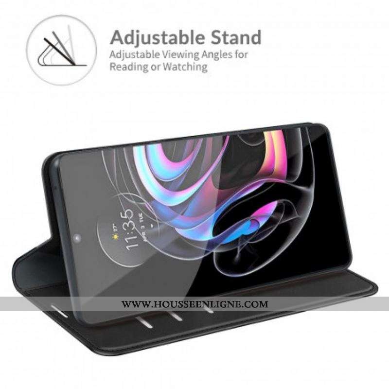Flip Cover Motorola Edge 20 Pro Skin-Touch