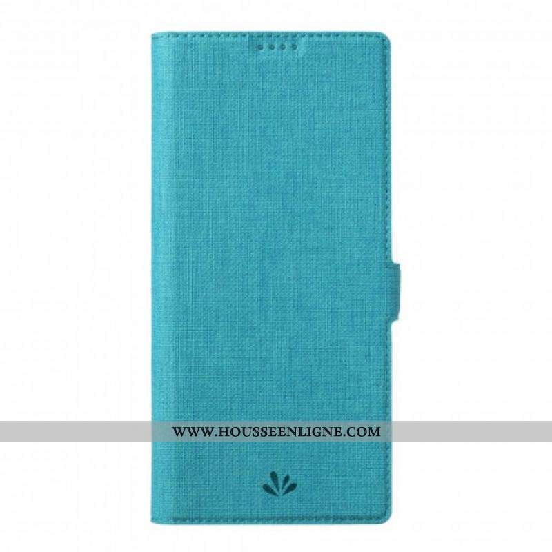 Flip Cover Motorola Edge 20 Pro Texturée VILI