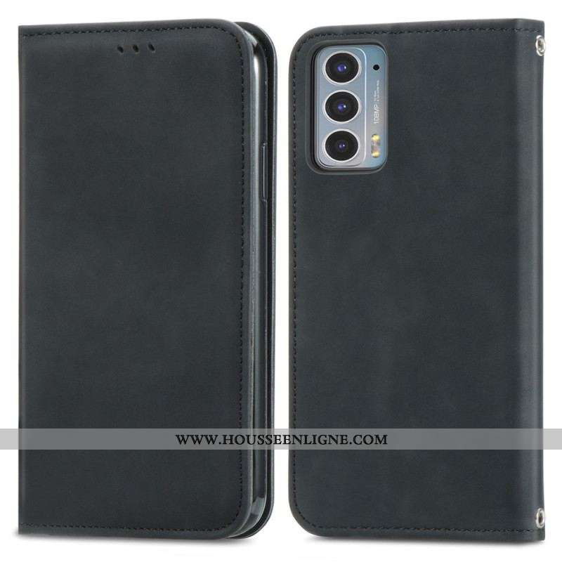 Flip Cover Motorola Edge 20 Skin-Touch Design