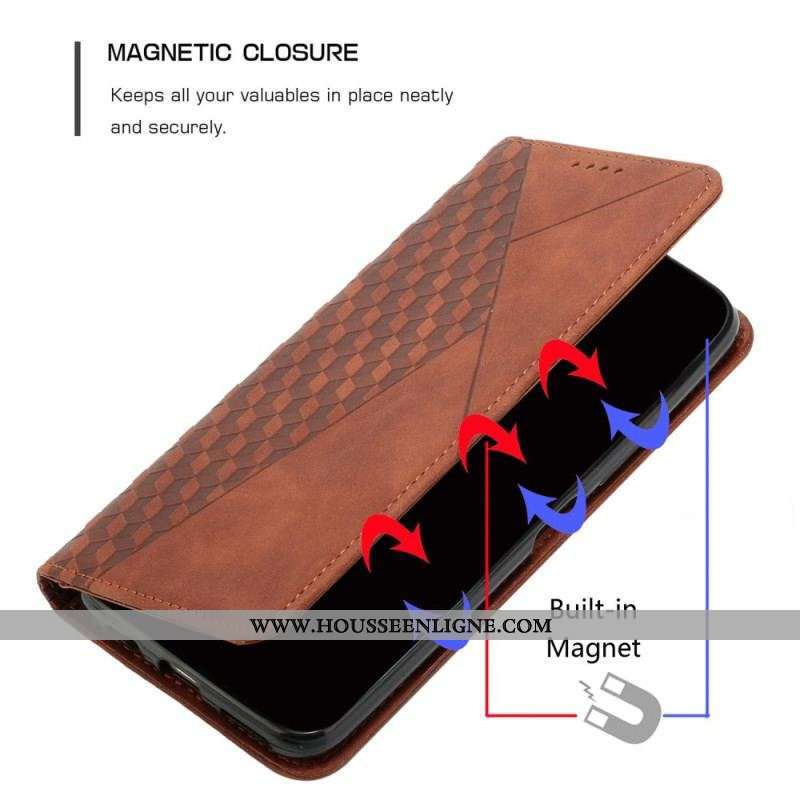 Flip Cover Motorola Edge 40 Pro Motif 3D
